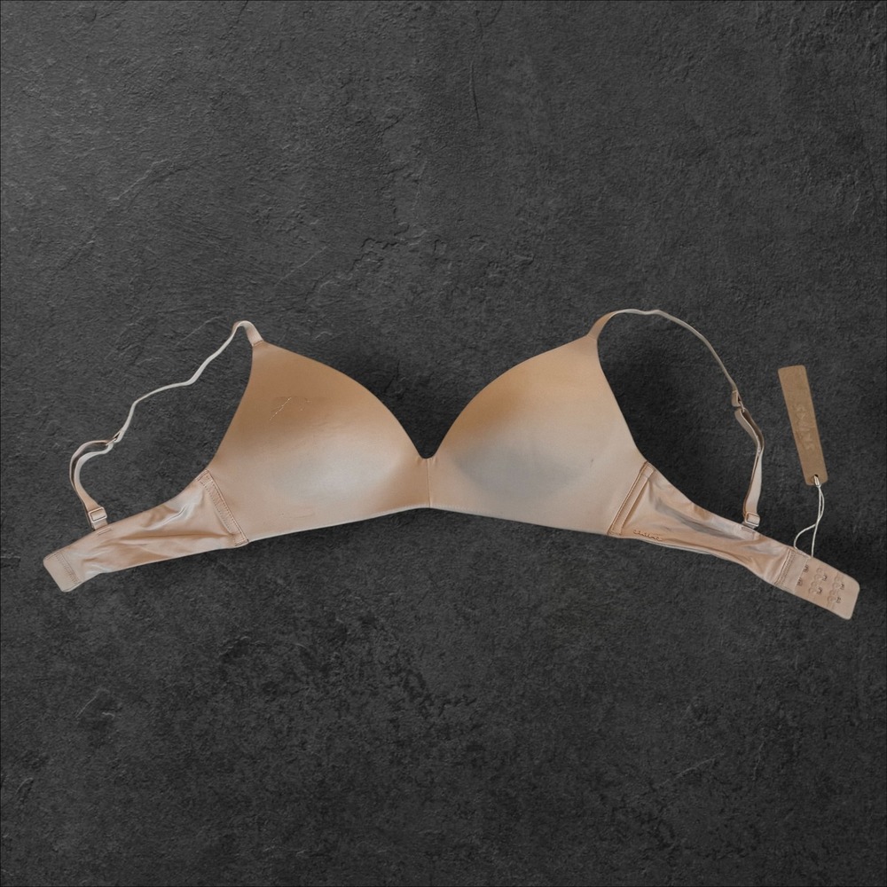 SKIMS Wireless Form T-Shirt Bra Clay Tan BR-LIG-10680W 32B